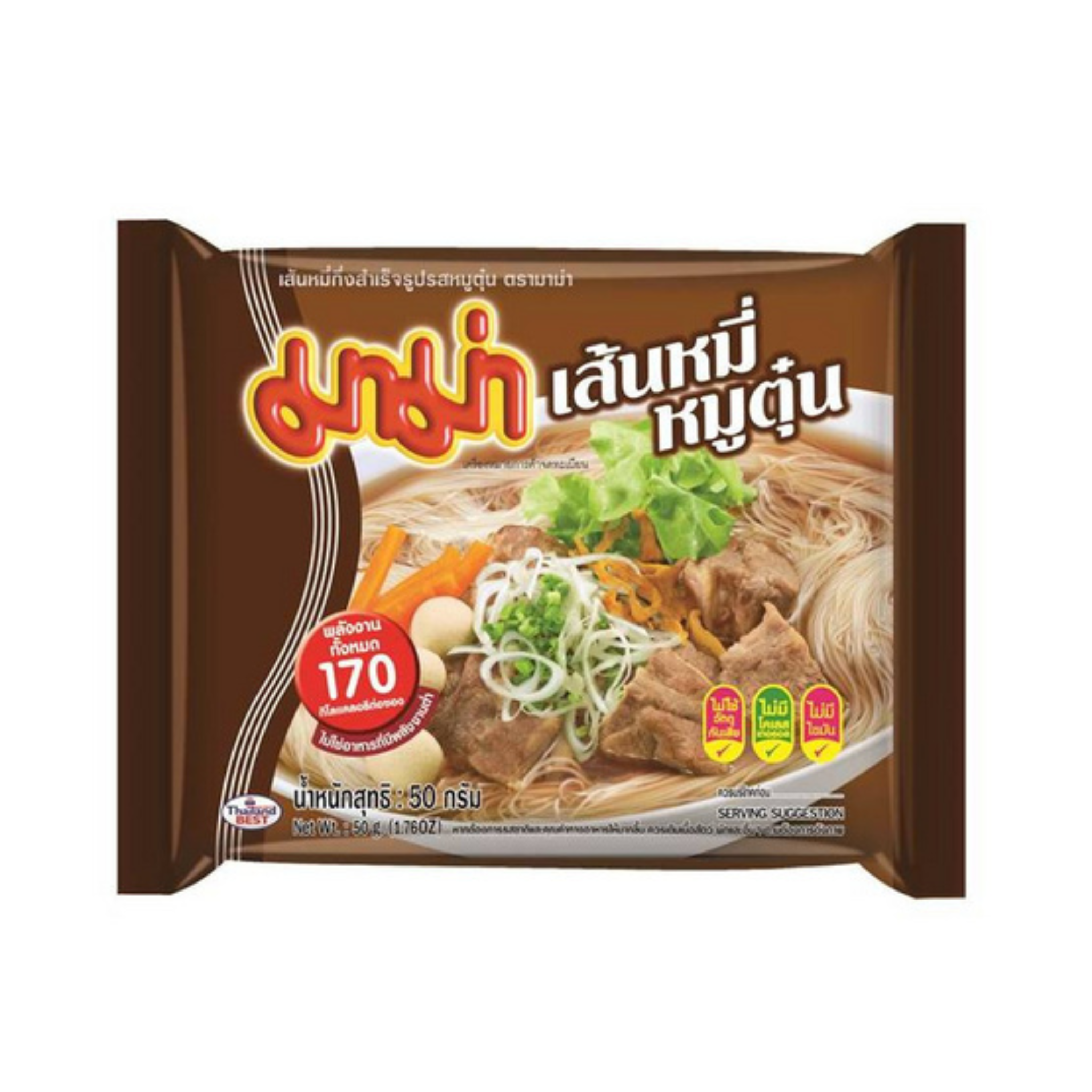 Mama Stew Pork Vermicelli (Carton) มาม่าเส้นหมี่ หมูตุ๋น(ลัง)