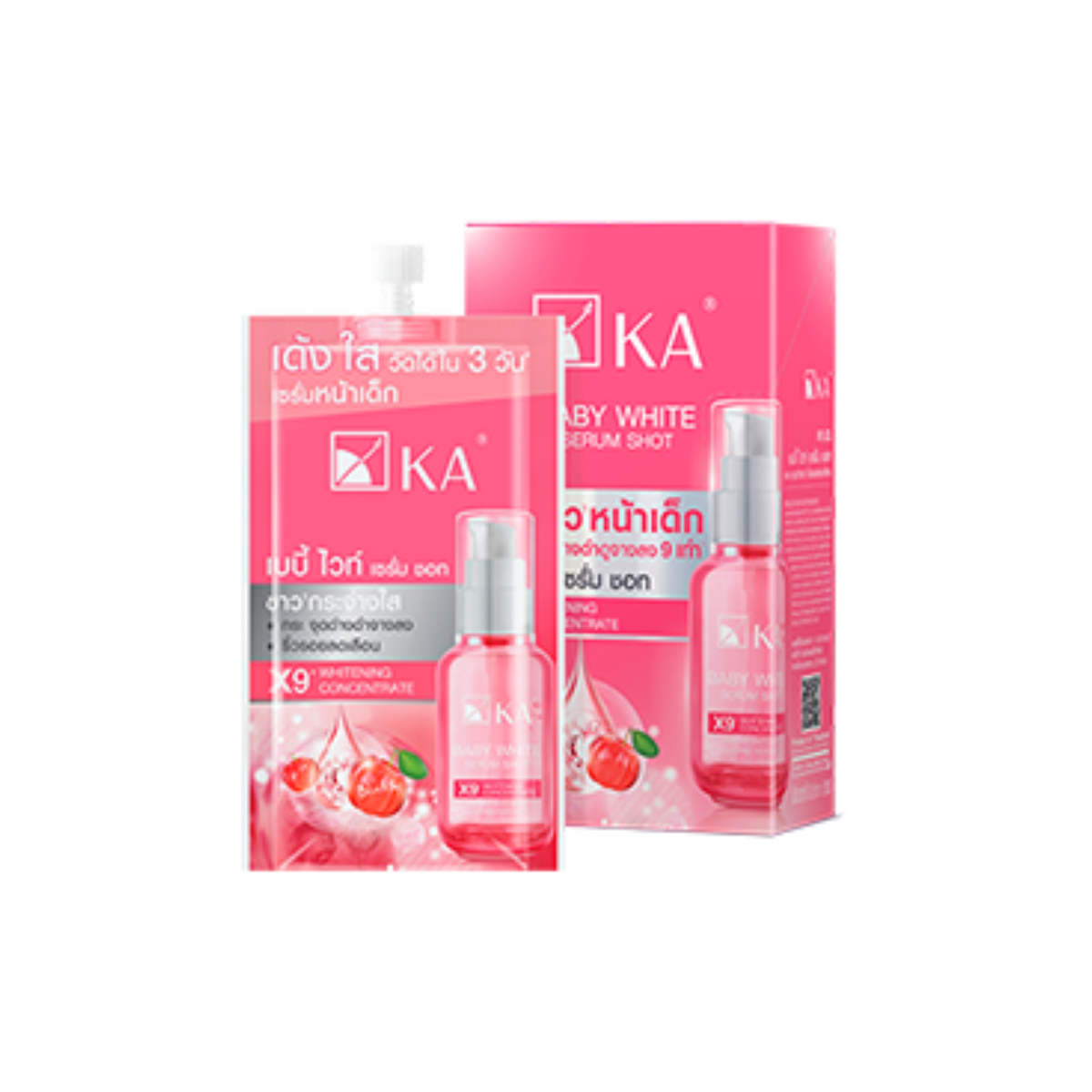 KA Baby White Baby Serum Shot 8ml เคเอ เบบี้ ไวท์ เบบี้ เซรั่ม ช็อต เซรั่มหน้าเด็ก