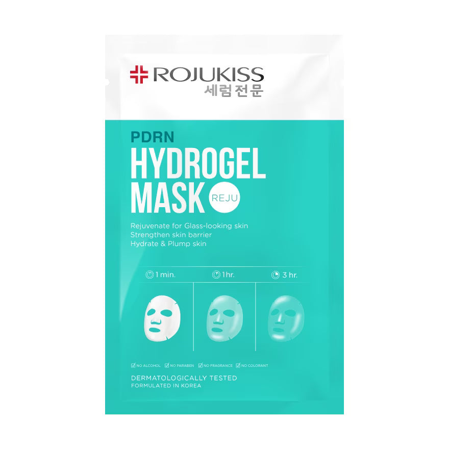 Rojukiss PDRN Hydrogel Mask 33g โรจูคิส พีดีอาร์เอ็น ไฮโดรเจล มาส์ก