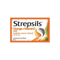 Strepsils Vitamin C Lozenges 8pcs สเตร็ปซิล วิตามินซี ยาอมแก้เจ็บคอ