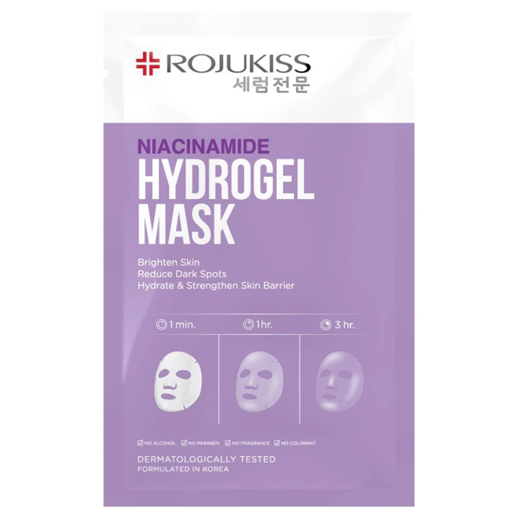 Rojukiss Niacinamide Hydrogel Mask 33g โรจูคิส ไนอะซินาไมด์ ไฮโดรเจล มาส์ก