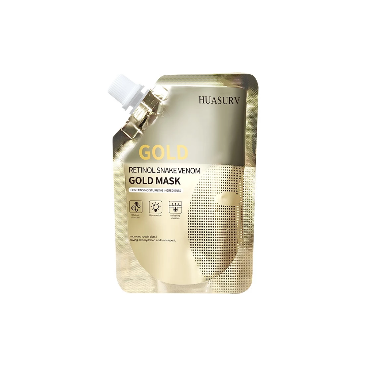 HUASURV Gold Facial Mask Cream 100g ฮัวเซิร์ฟ ครีมมาส์กหน้าทองคำ