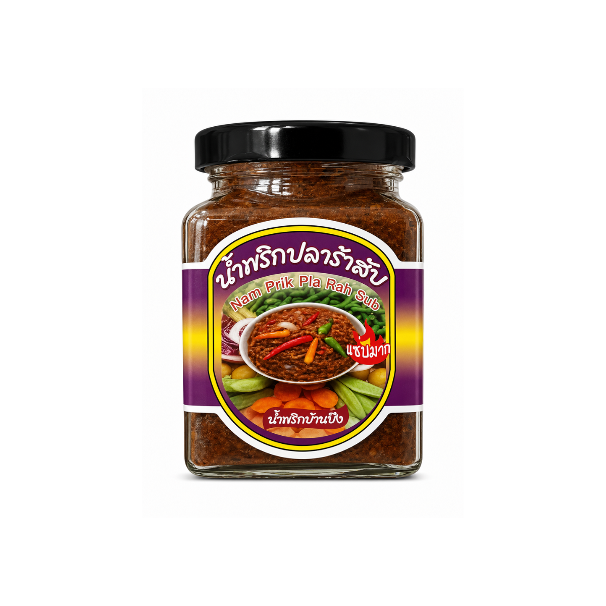 Ban Bueng Chopped Fermented Fish Chili Paste บ้านบึง น้ำพริกปลาร้าสับ