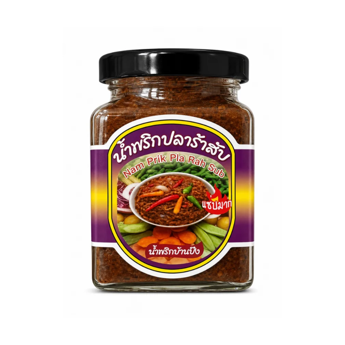 Ban Bueng Chopped Fermented Fish Chili Paste บ้านบึง น้ำพริกปลาร้าสับ