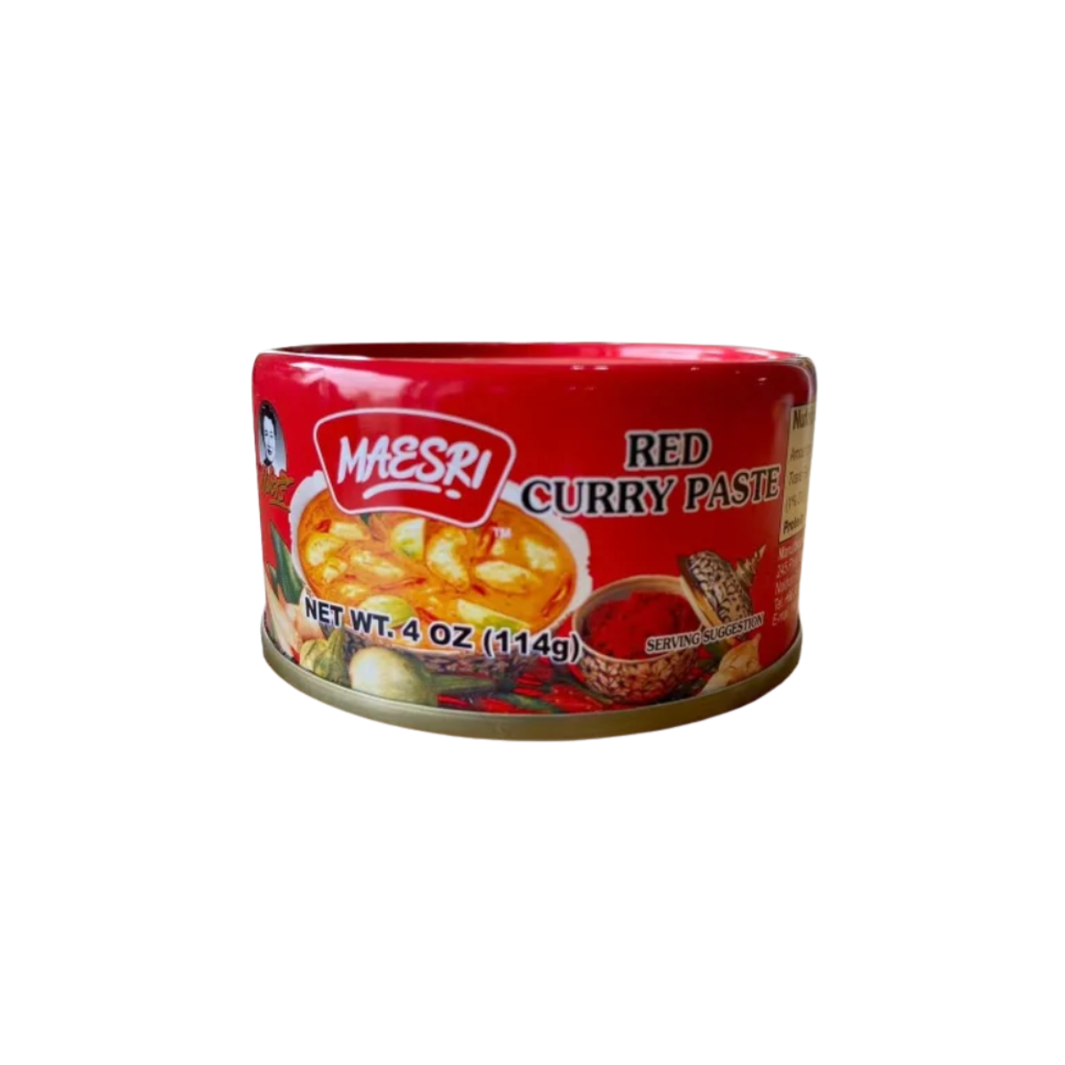 Maesri Red Curry Paste 114g แม่ศรี พริกแกงเผ็ด