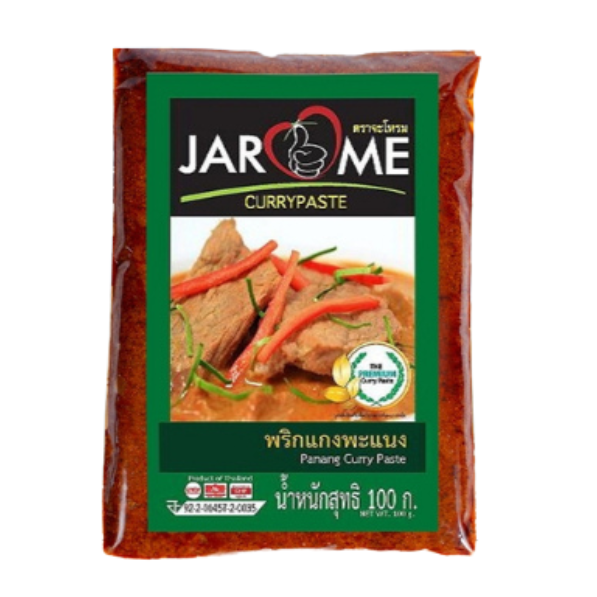 Jarome Panang Curry Paste 100g พริกแกงพะแนง