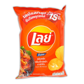 Lay Potato Chip BBQ 40g เลย์แผ่นหยัก รส บาร์บีคิว