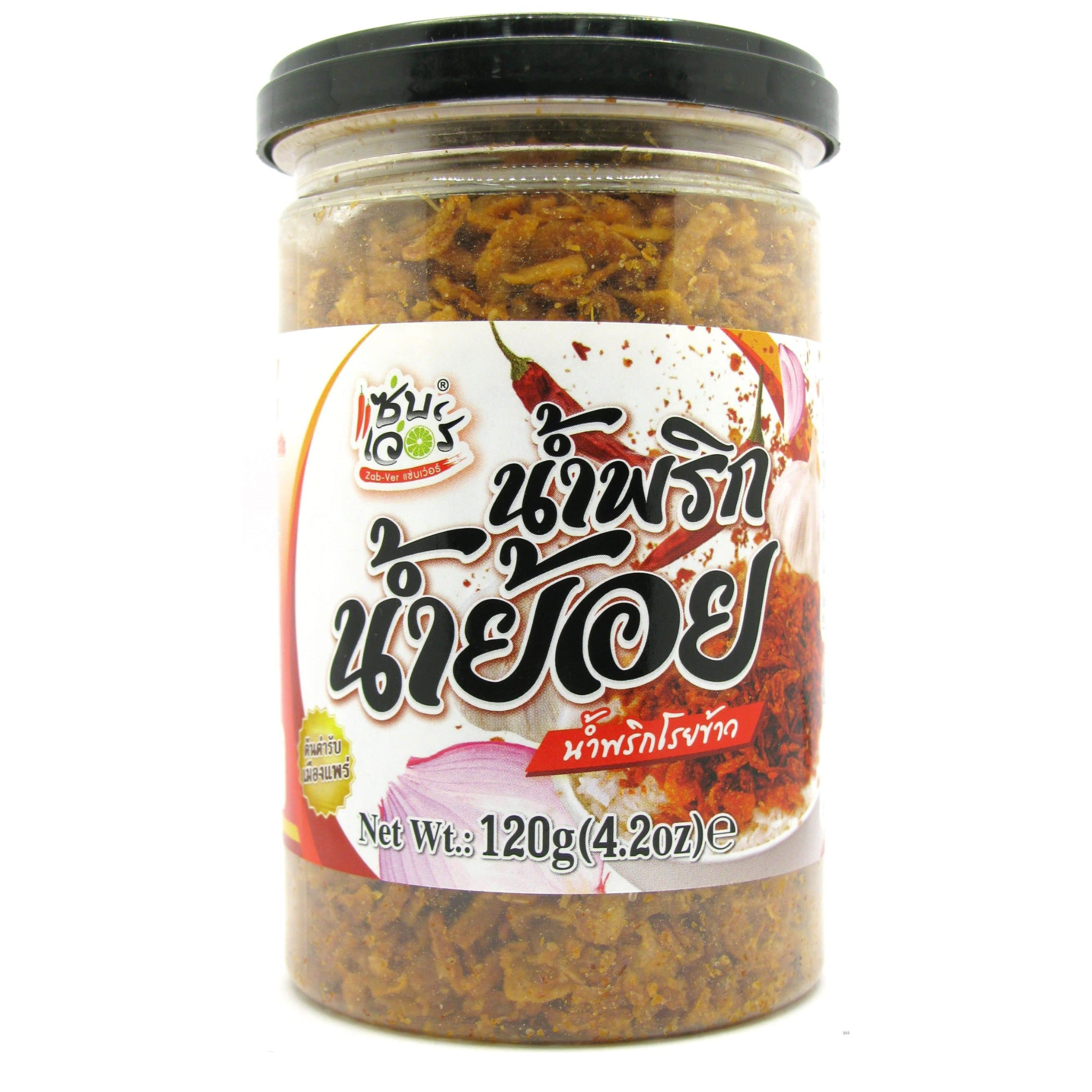 Zab-Ver Crispy Onion Chilli Paste น้ำพริกน้ำย้อย