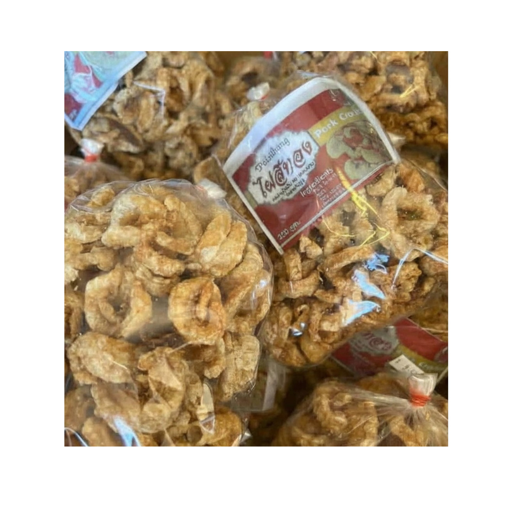 Paisithong Pork Crackle แคปหมู ไผ่สีทอง