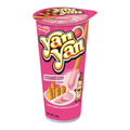 Meiji Yan Yan Dip Biscuit Strawberry Flavor เมจิ ยันยัน บิสกิตแท่งจุ่มครีม รสสตรอว์เบอร์รี่