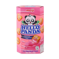 Meiji Hello Panda Strawberry Biscuit เมจิ ฮัลโลแพนด้า บิสกิตสอดไส้สตรอว์เบอร์รี่