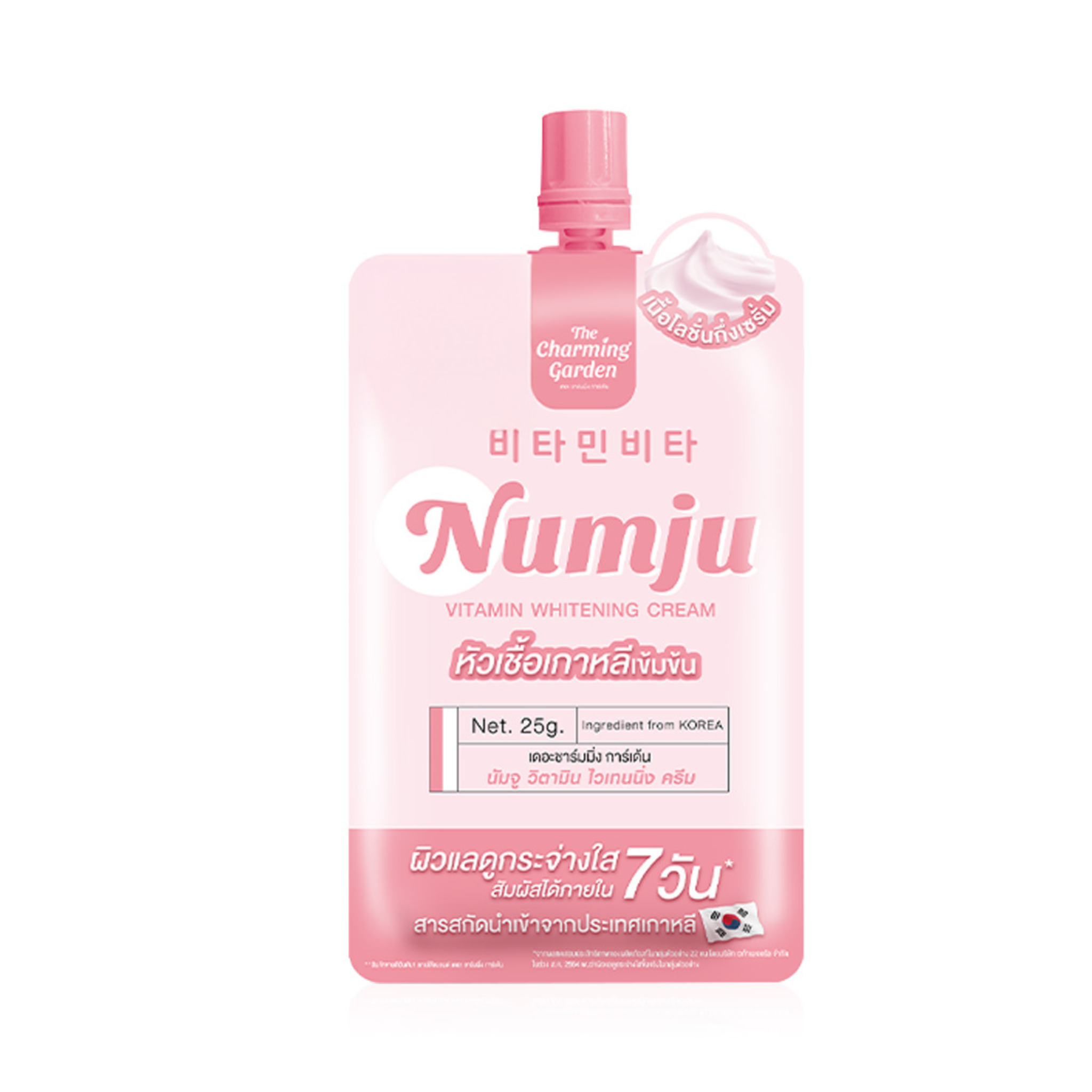 Numju หัวเชื้อบำรุงผิวเข้มข้น 25g