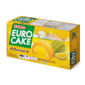 Euro Cake Durian Cream Filled Cake 120g (Pack 4) ยูโร่ พัฟเค้กสอดไส้ครีมทุเรียน