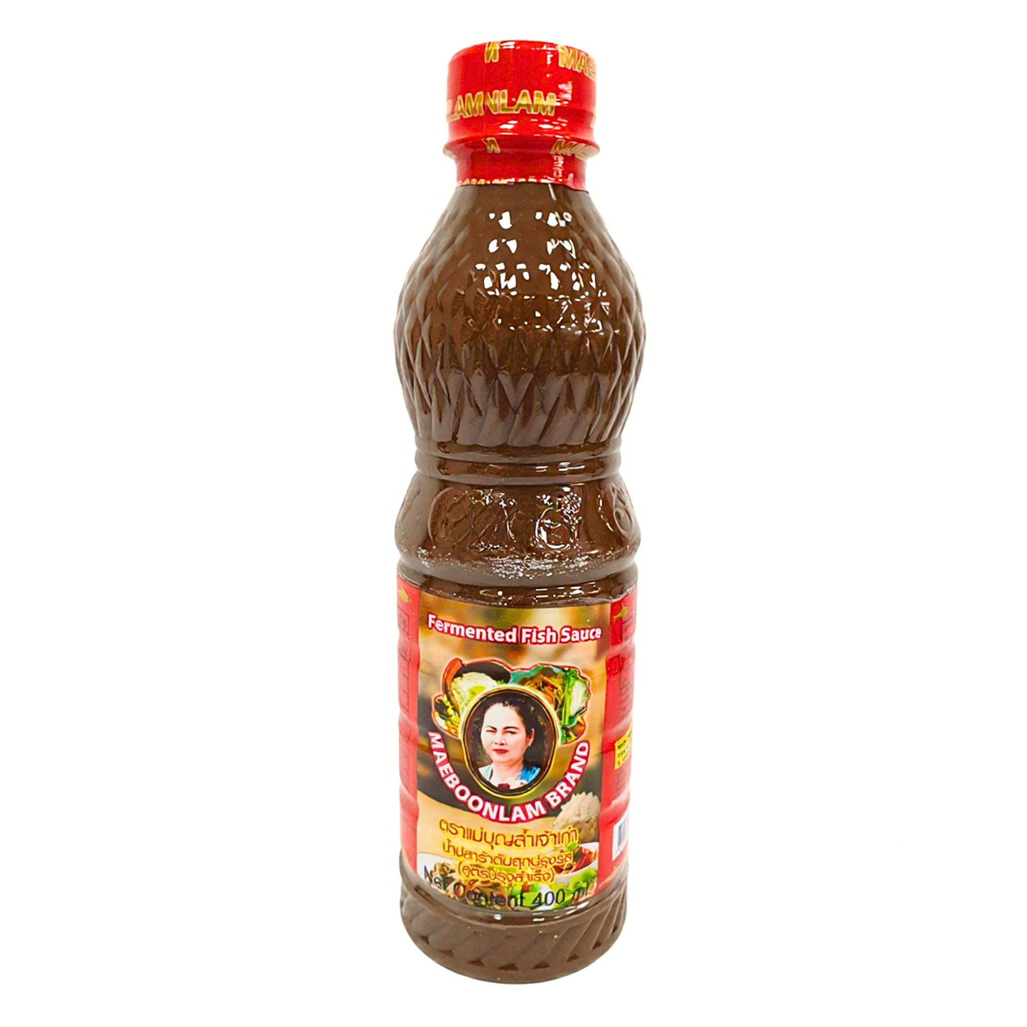 Maeboonlam Fermented Fish Sauce 400ml น้ำปลาร้าแม่บุญล้ำ (สูตรปรุงสำเร็จ)