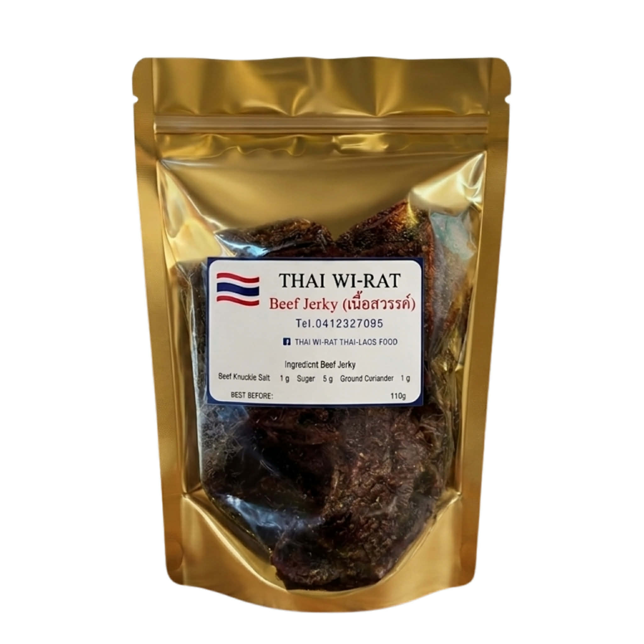 Thai Wi-Rat Beef Jerky เนื้อสวรรค์