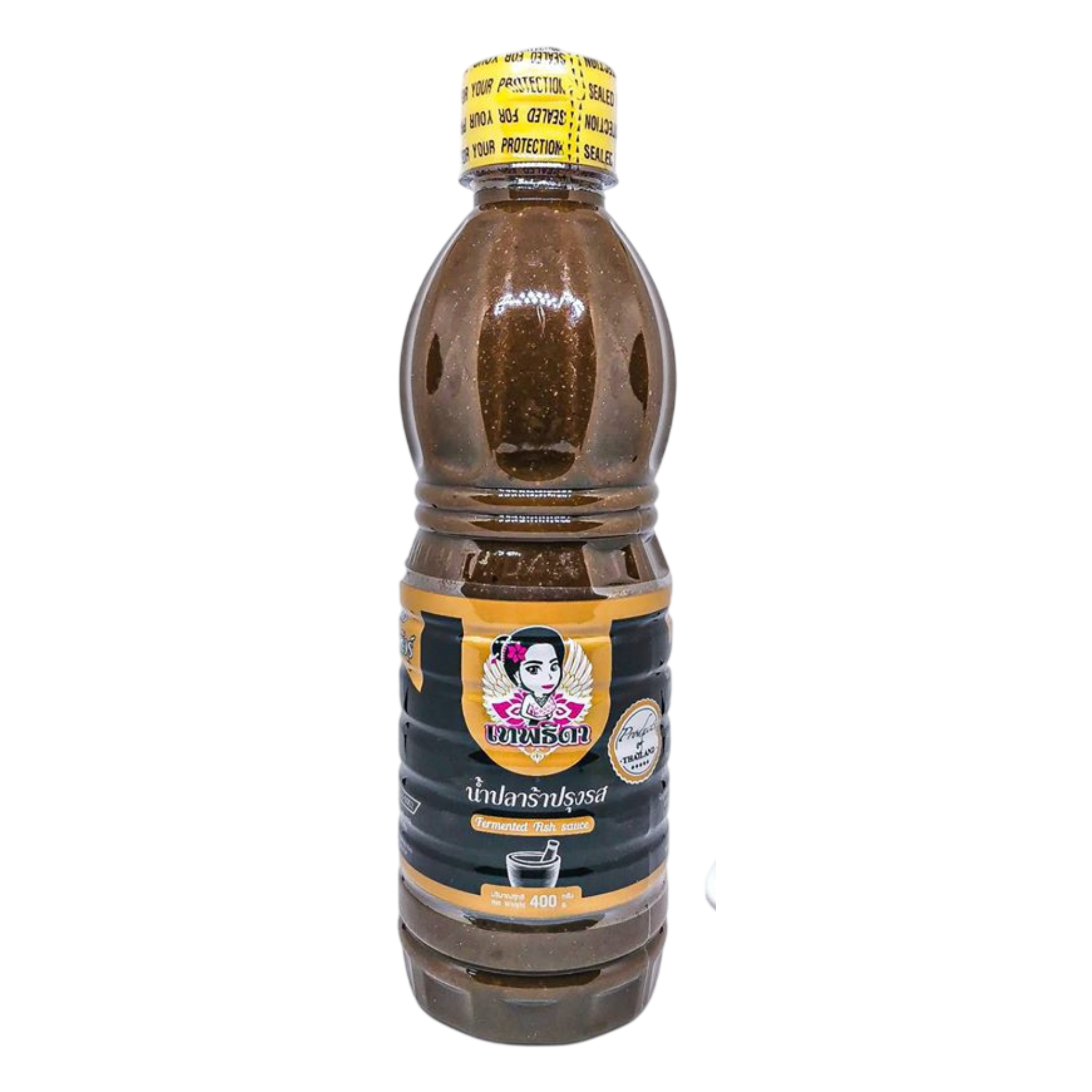 Thepthida Fermented Fish Sauce 400 ml น้ำปลาร้าเทพธิดา ฉลากดำ โหน่งนัวร์