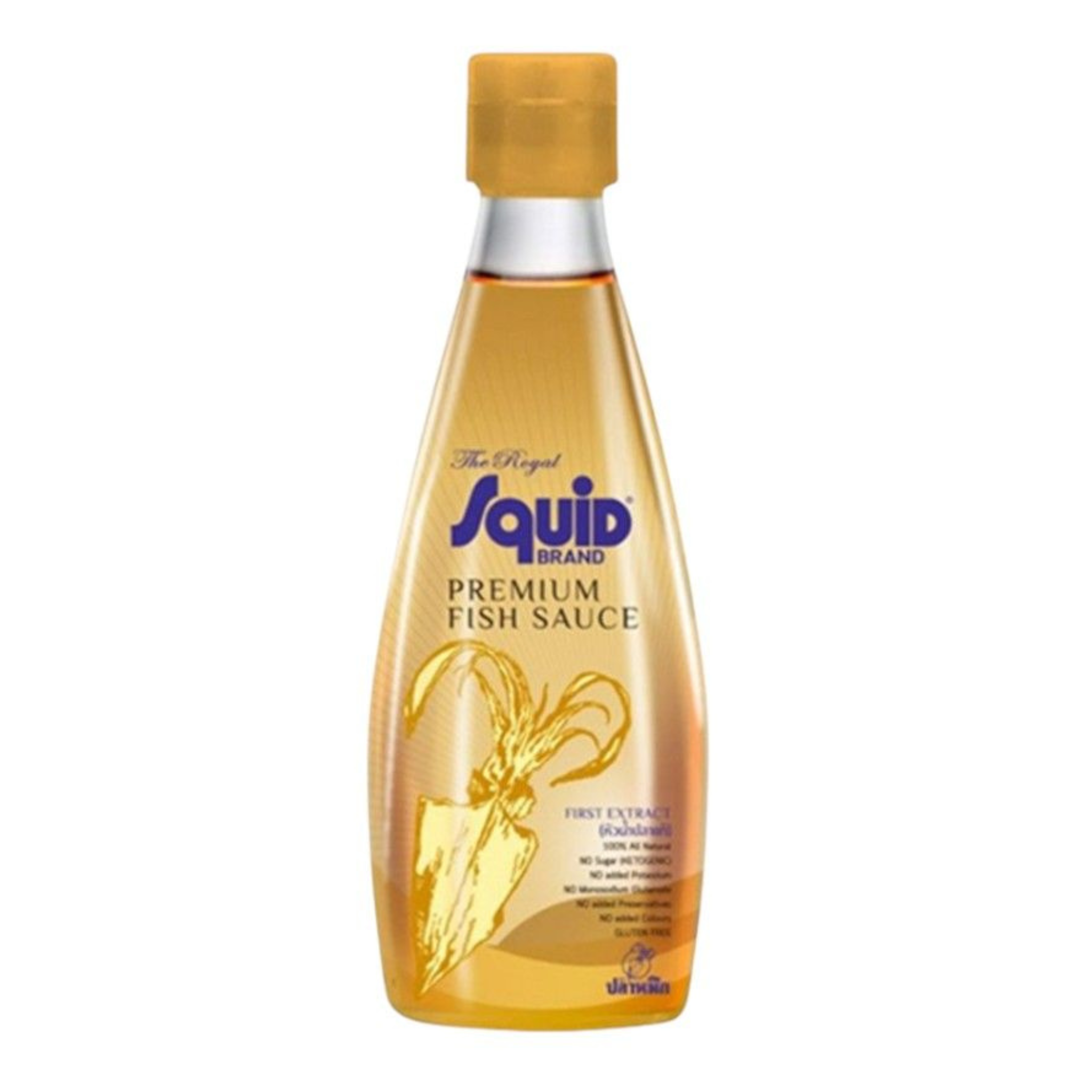 Squid Brand Gold Label Premium Fish Sauce 300 ml น้ำปลาพรีเมี่ยม ตราปลาหมึก