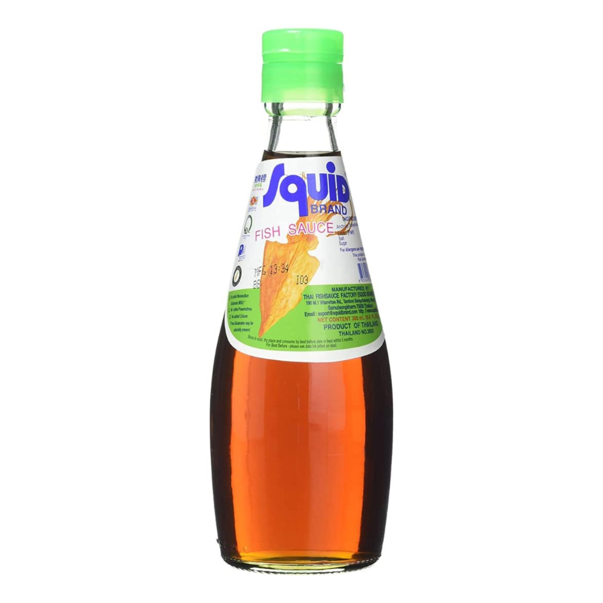 Squid Brand Fish Sauce 300ml น้ำปลาตราปลาหมึก