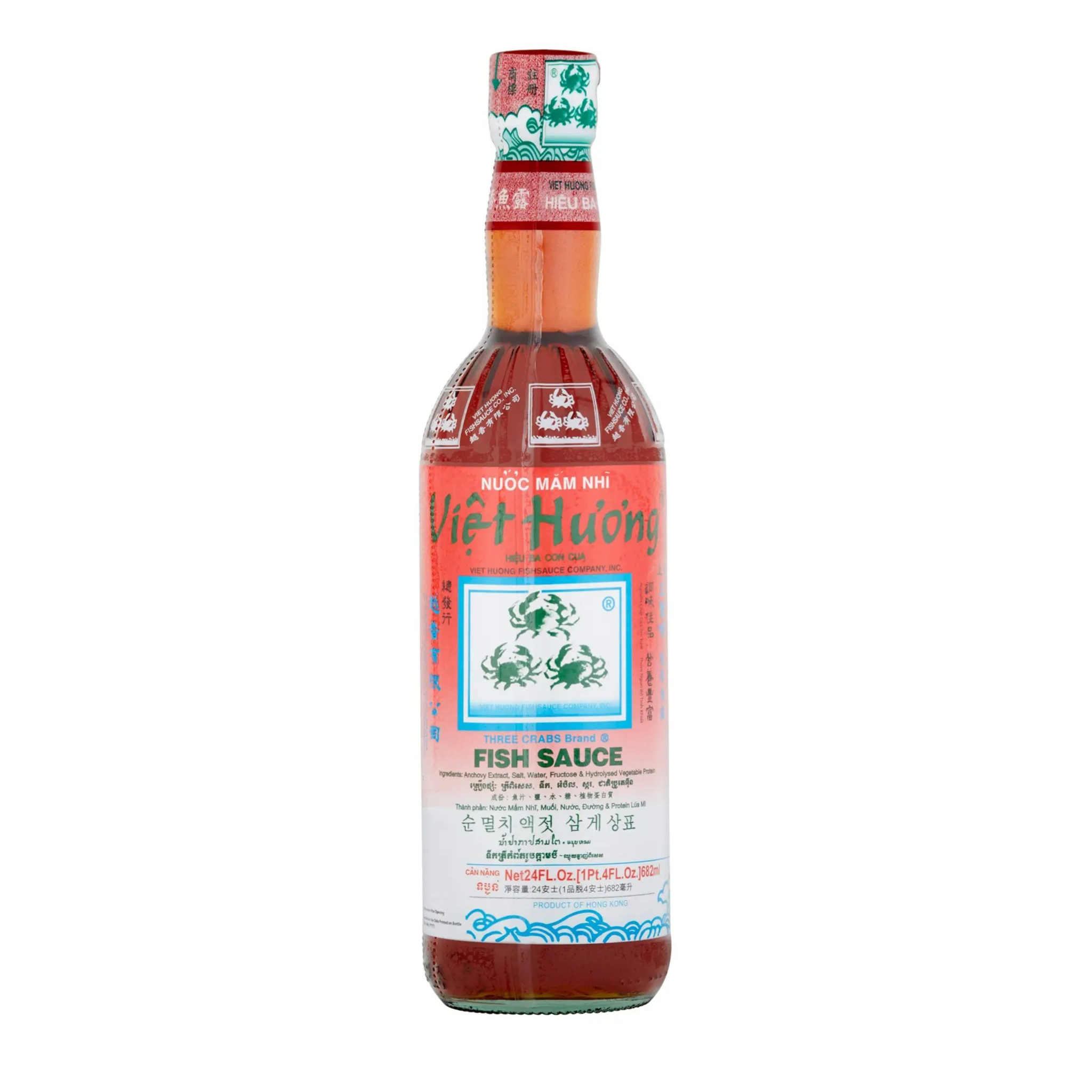 Three Crabs Fish Sauce Viet Huong 682ml เวียดฮวง น้ำปลาสามปู