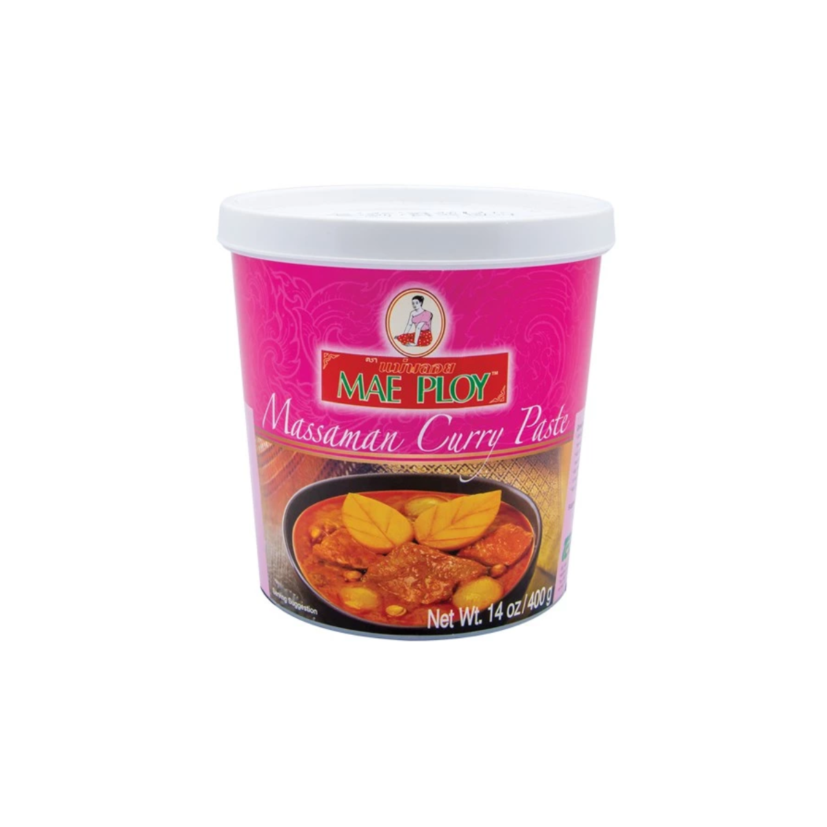Mae Ploy Massaman Curry Paste 400g แม่พลอย พริกแกงมัสมั่น