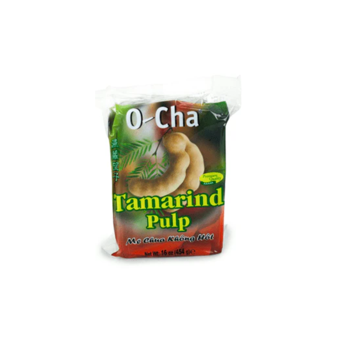 O-Cha Tamarind Pulp 454g โอชา มะขามเปียก