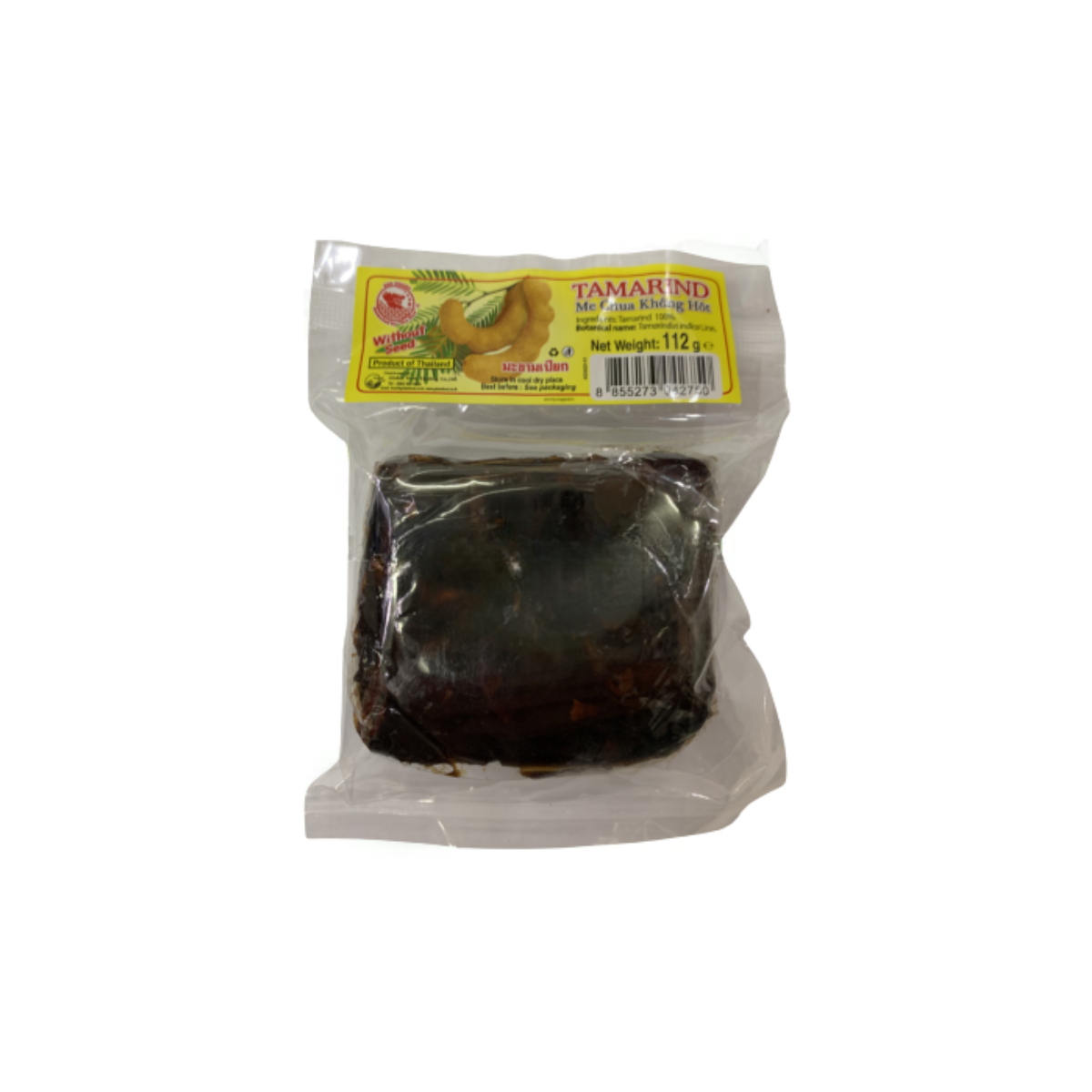 Red Dragon Seedless Tamarind 112g เรดดราก้อน มะขามเปียกไร้เมล็ด