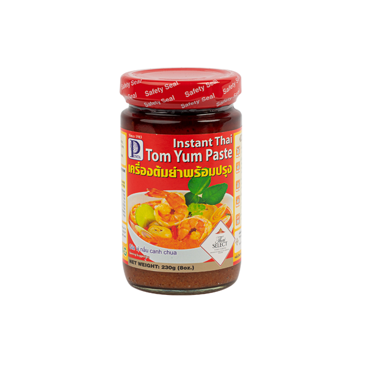 Instant Tom Yum Soup Paste 230g น้ำพริกต้มยำสำเร็จรูป