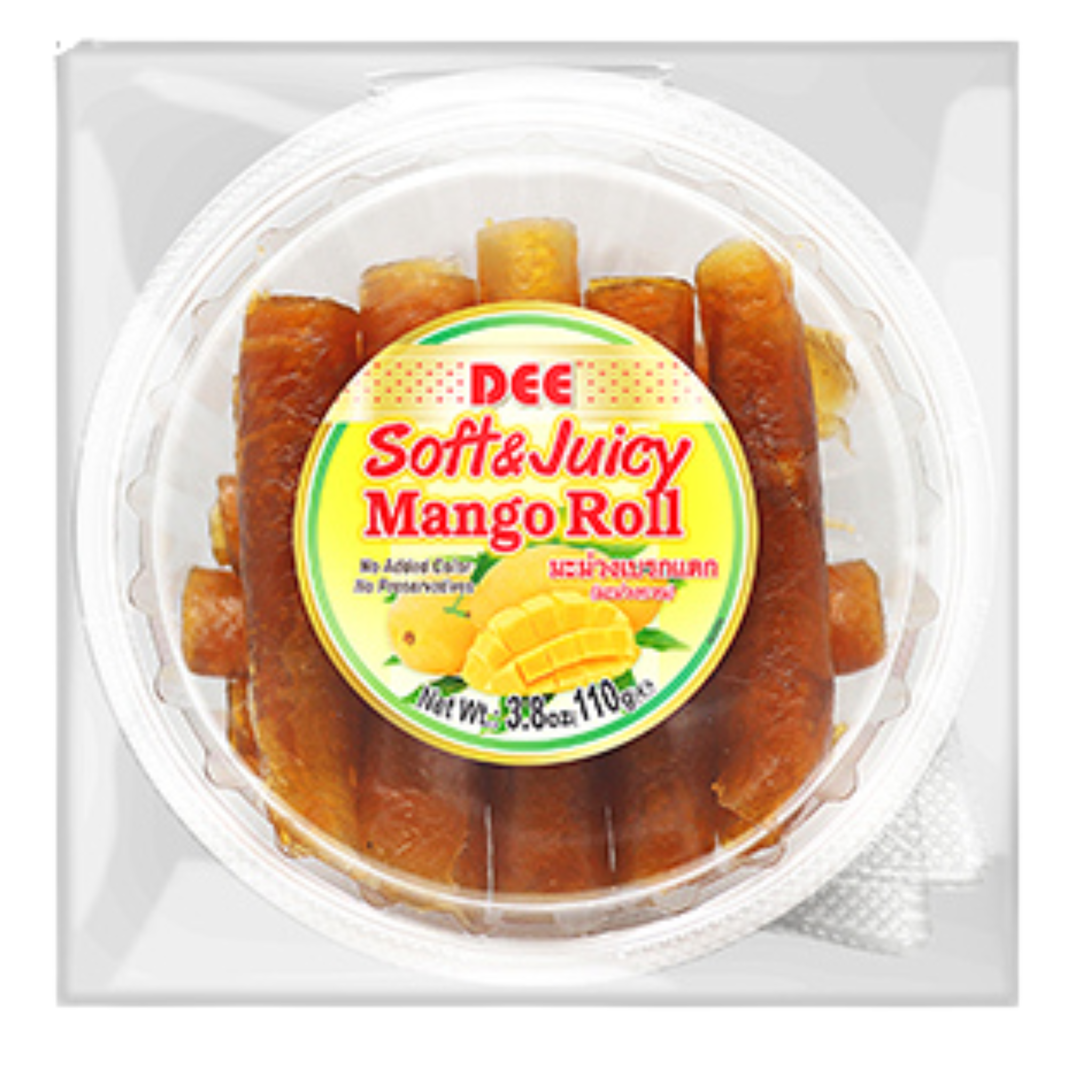 Dee soft&Juicy Mango Roll มะม่วงกวน