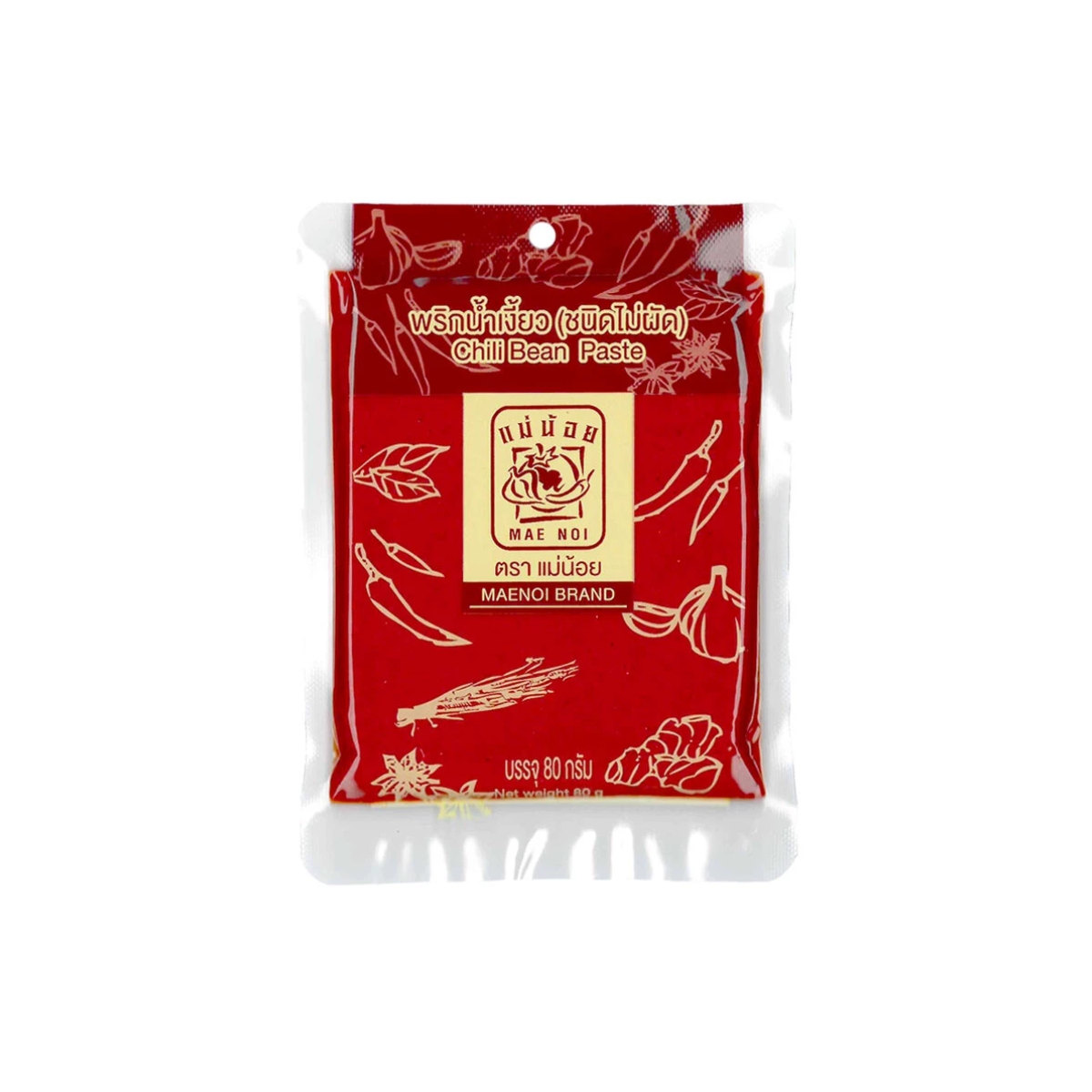 Mae Noi Nam Ngiao Curry Paste 80g แม่น้อย พริกน้ำเงี้ยว (น้ำพริกอ่อง)