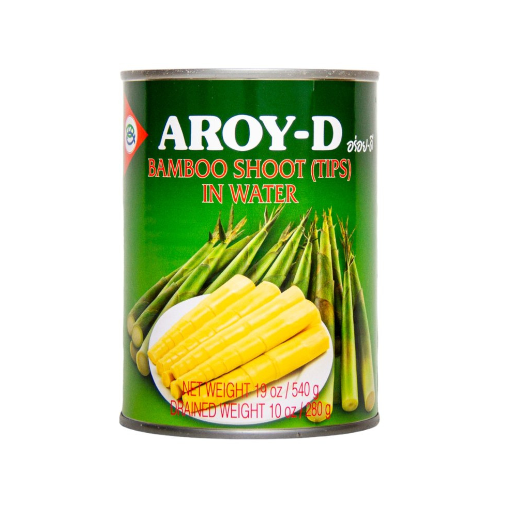 Aroy-D Bambuskott tip 540g อร่อยดีหน่อไม้ไผ่ในน้ำย่านาง