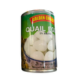 Golden Choice Quail Eggs in Water 425ml ไข่นกกระทาในน้ำ (ตรา โกลเด้นช้อยส์)
