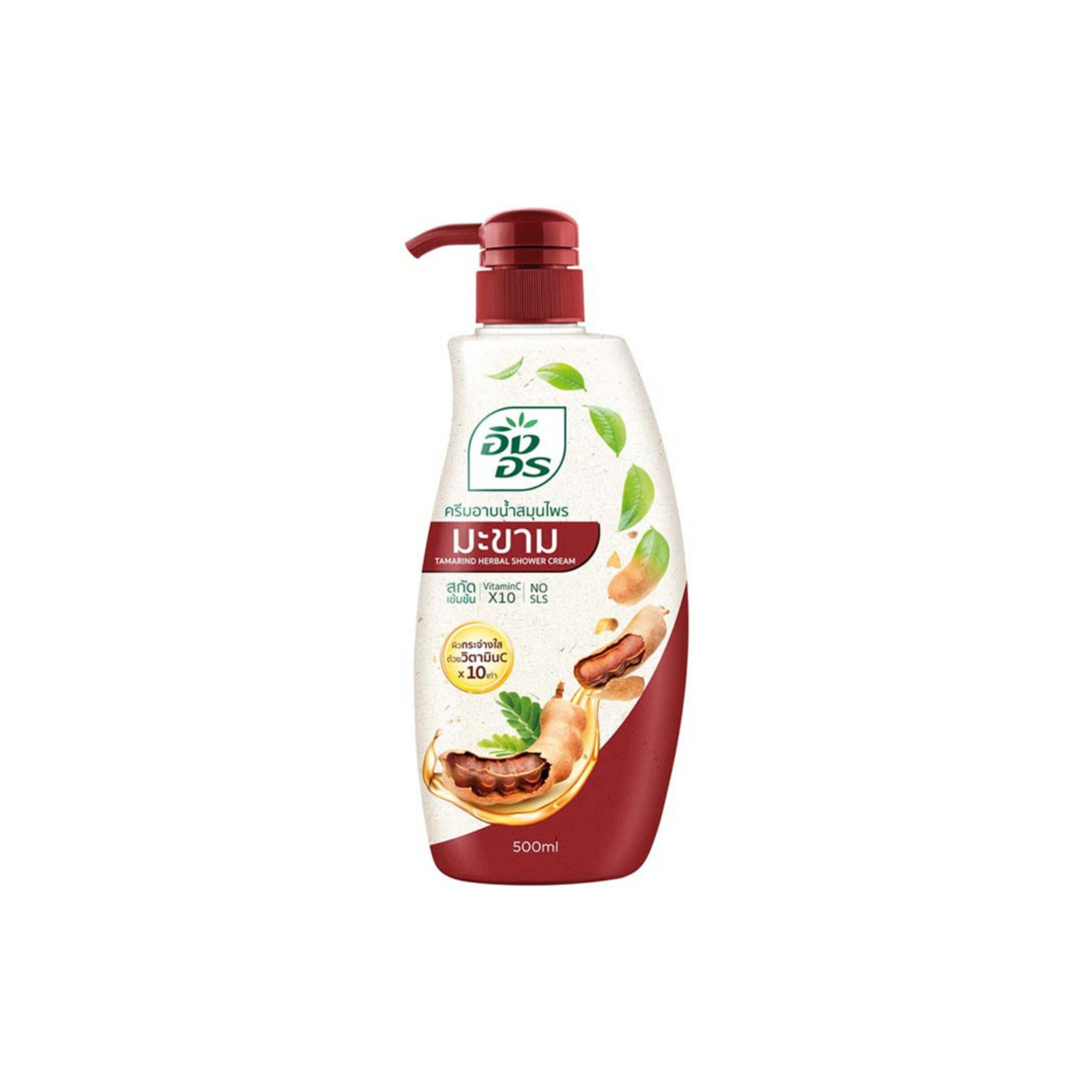 Ing On Tamarind Herbal Shower Cream 500ml ครีมอาบน้ำสมุนไพรอิงอร สูตรมะขาม