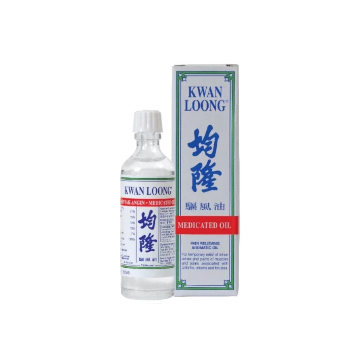 Kwan Loong Medicated Oil 15ml กวางลุ้ง น้ำมันกวางลุ้ง
