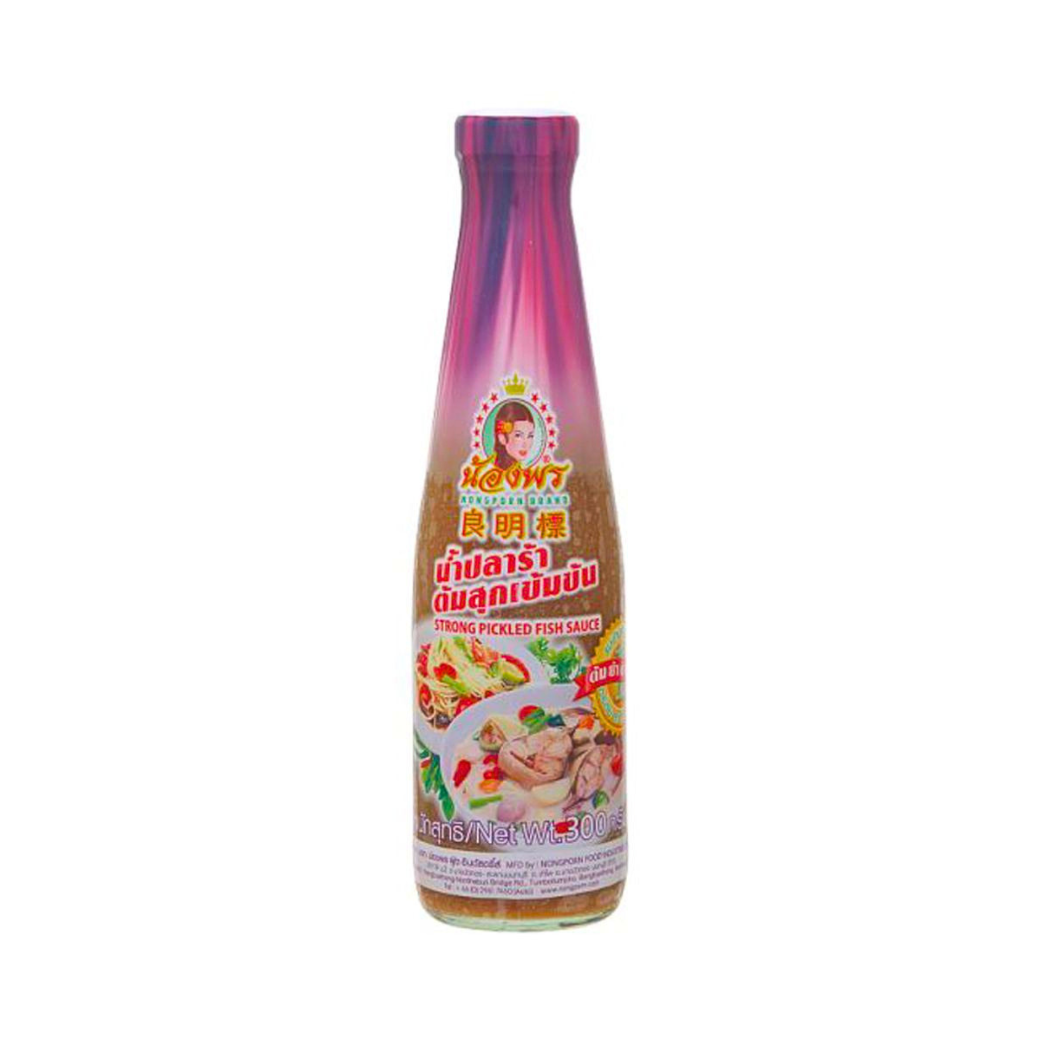 NONGPORN Fermented Fish Sauce 300g น้องพรน้ำปลาร้าต้มสุกเข้มข้น