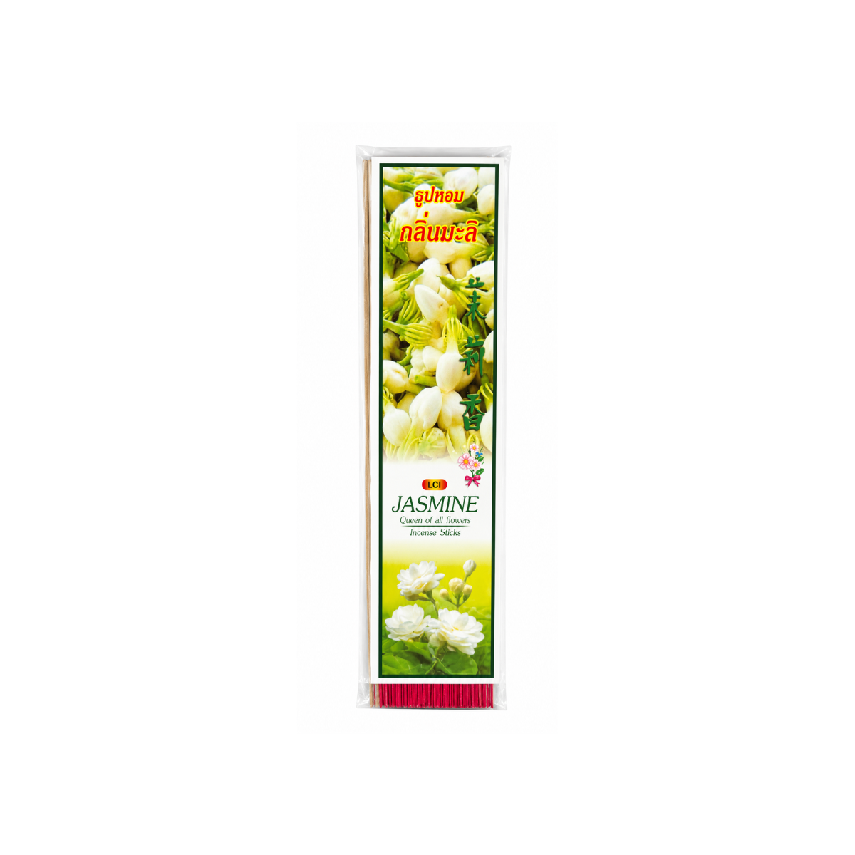 Noppamas Jasmine Incense Sticks 13 Inch นพมาศ ธูปหอม กลิ่นดอกมะลิ 13 นิ้ว