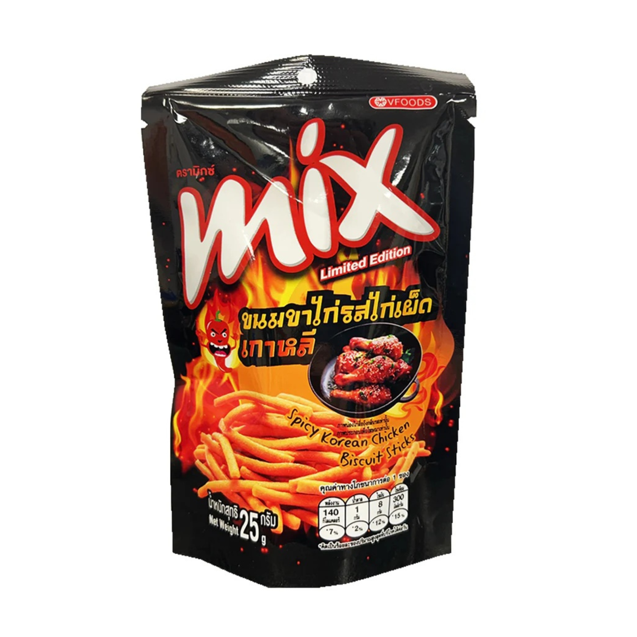 MIX Korean spicy chicken stick 20g มิกซ์ ขาไก่ รสไก่เผ็ดเกาหลี