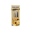 Kom Kom Fruit & Vegetable Carving Knives Set C 3pcs คมคม ชุดมีดแกะสลักผักและผลไม้ 3 ชิ้น