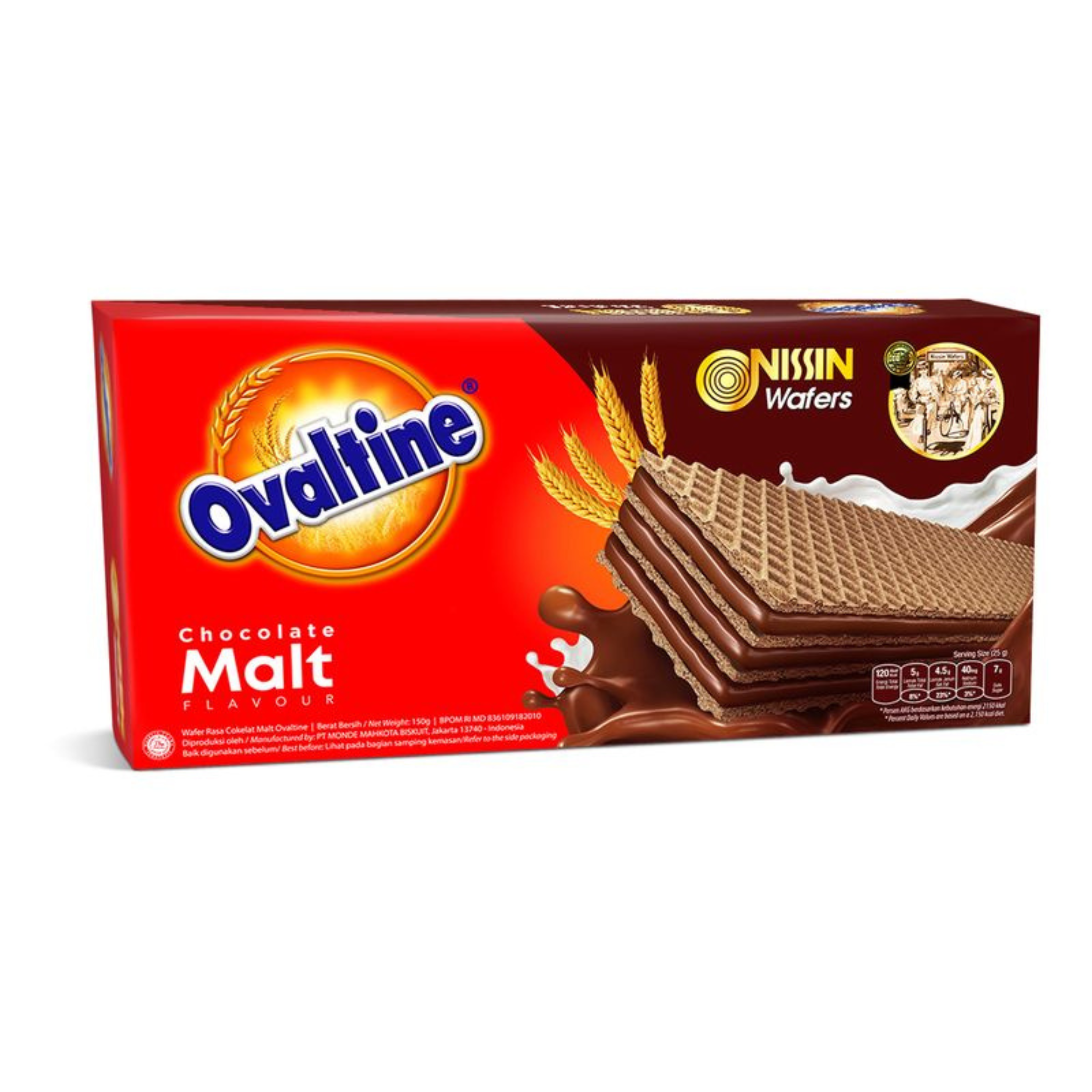 NISSIN Ovaltine Wafer 133g นิสซิน เวเฟอร์โอวัลติน