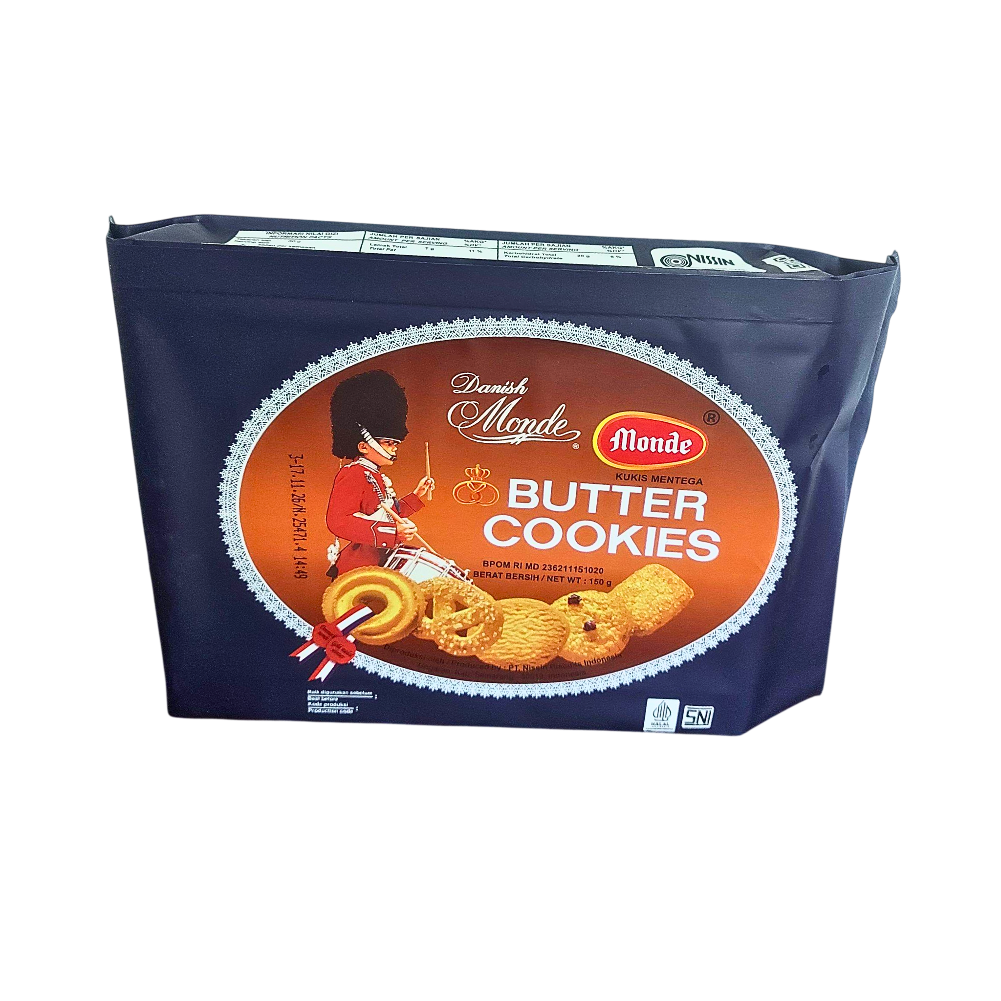 Monde Butter Cookies 150g มอนด์ บัตเตอร์ คุกกี้