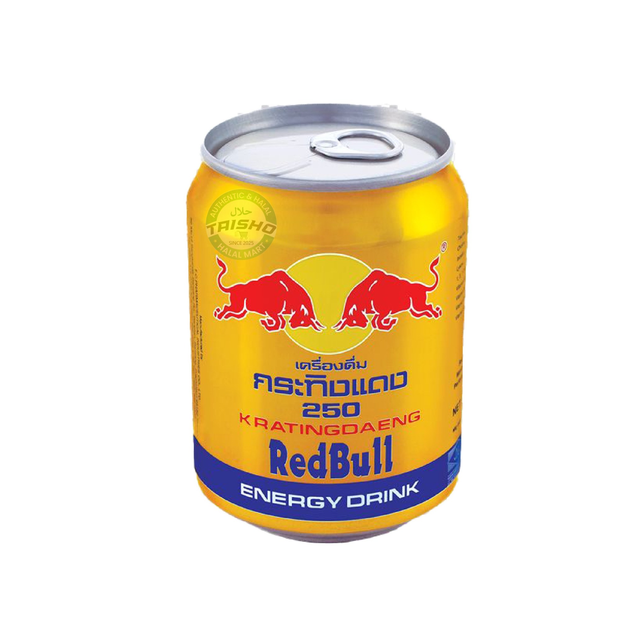 KratingDaeng Redbull Energy Drink  250ml กระทิงแดง กระป๋องทอง