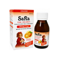 Sara Paracetamol Oral Suspension for Children Orange 60ml ซาร่า ยาน้ำลดไข้ สำหรับเด็ก รสส้ม