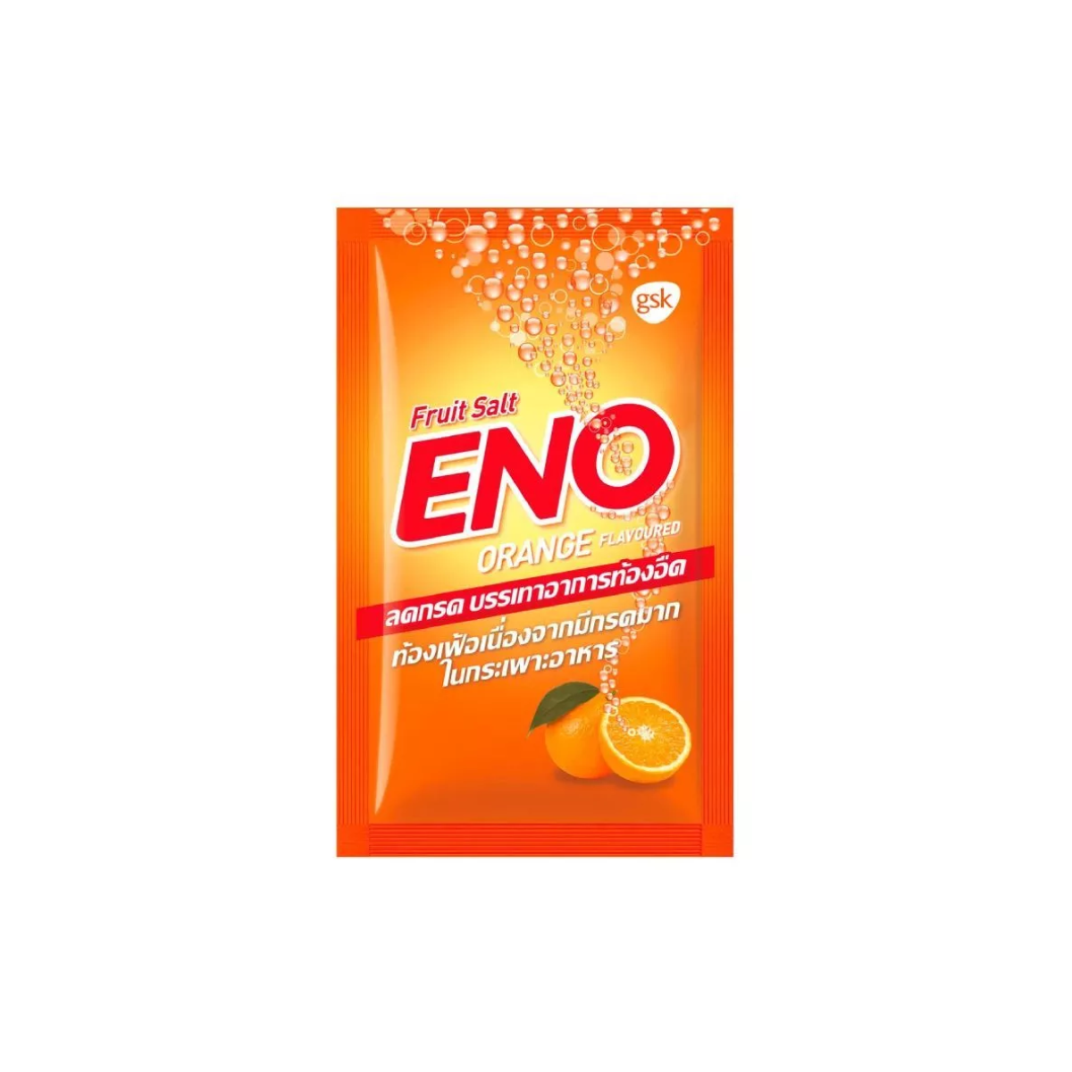 ENO Fruit Salt Orange Flavor 4.3g อีโน รสส้ม