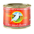 Pigeon Brand Pickled Hot & Sour mustard 140g นกพิราบผักกาดดองยำเกี่ยมฉ่าย