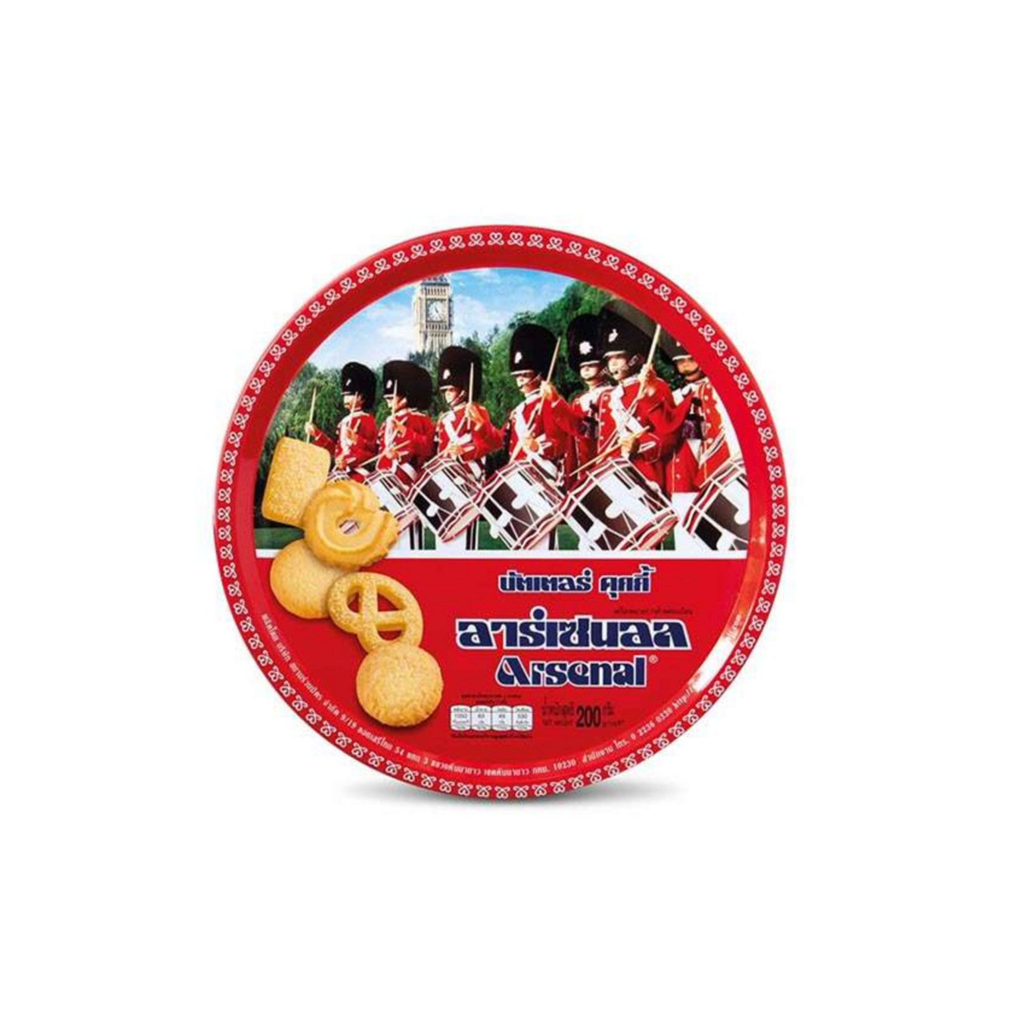 ARSENAL BUTTER COOKIES ARSENAL อาร์เซนอล คุกกี้บัตเตอร์