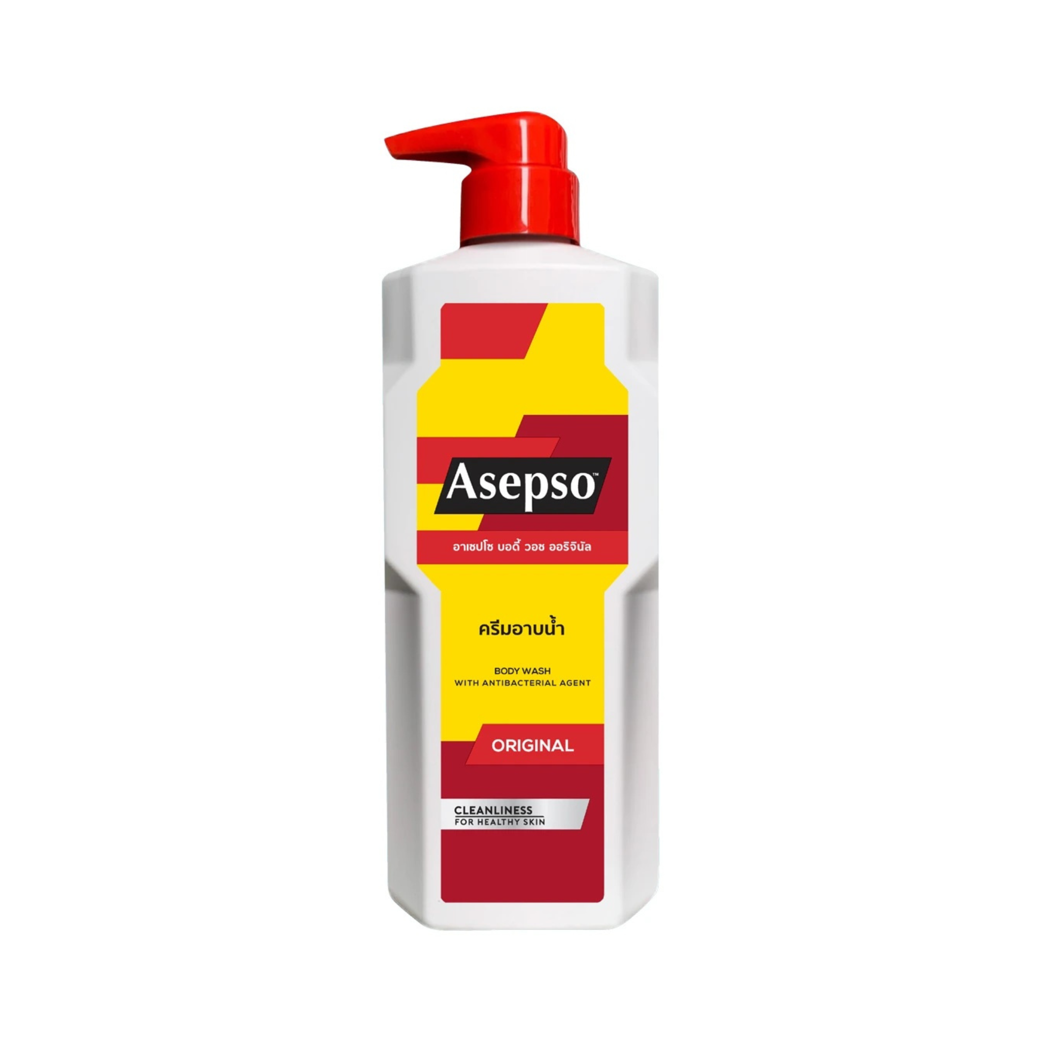 ASEPSO Original Body Wash 500 ml. อาเซปโซ บอดี้ วอช ออริจินัล ครีมอาบน้ำ