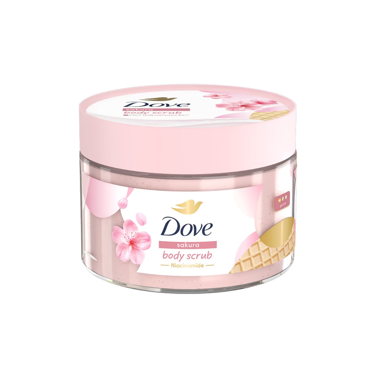 Dove Body Scrub Sakura 280g โดฟ สครับขัดผิวกาย ซากุระ