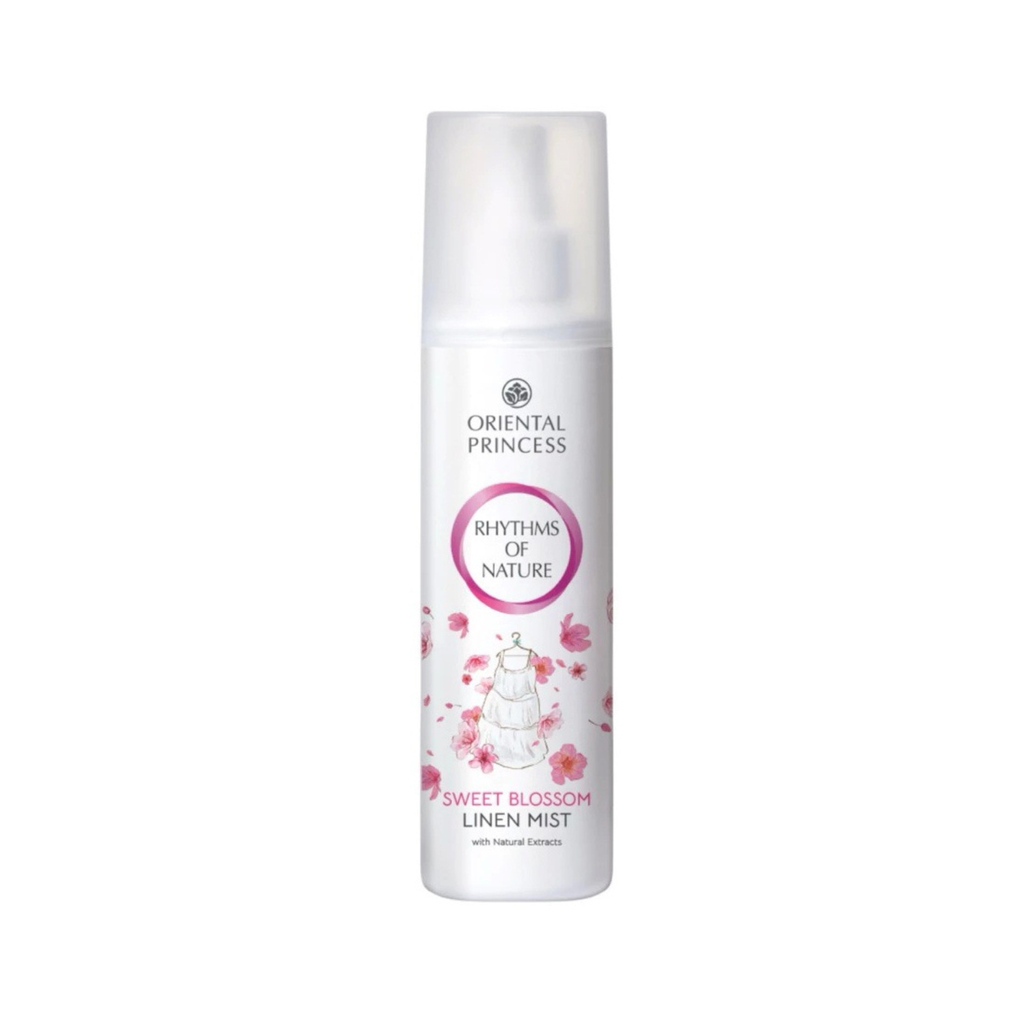 Oriental Princess Rhythms of Nature Linen Mist (SWEET-BLOSSOM) 250ml โอเรียนทอล พรินเซส สเปรย์น้ำหอมสำหรับฉีดผ้า