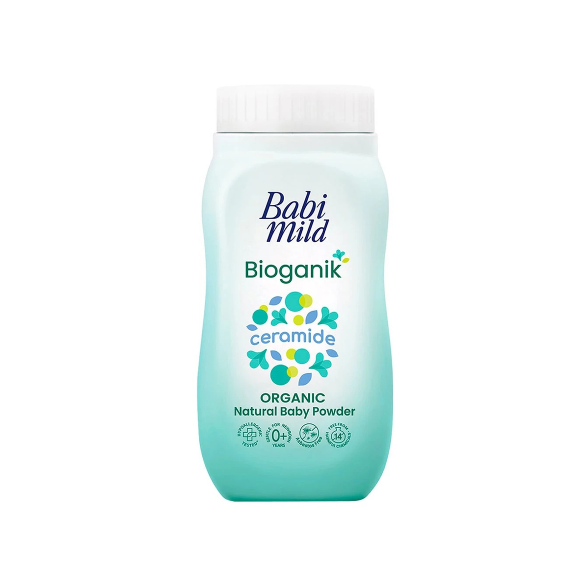 BABI MILD Ultra Mild Bioganik Baby Powder 45g เบบี้มายด์ อัลตร้ามายด์ ไบโอแกนิก เบบี้ พาวเดอร์