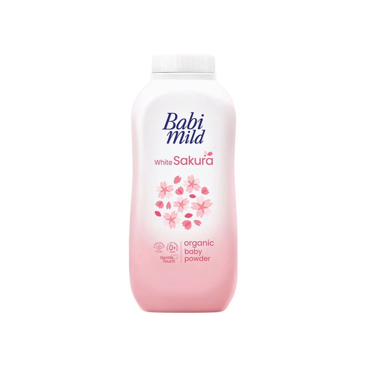 BABI MILD Ultra Mild White Sakura Baby Powder 45g เบบี้มายด์ อัลตร้ามายด์ แป้งเด็ก กลิ่นไวท์ซากุระ