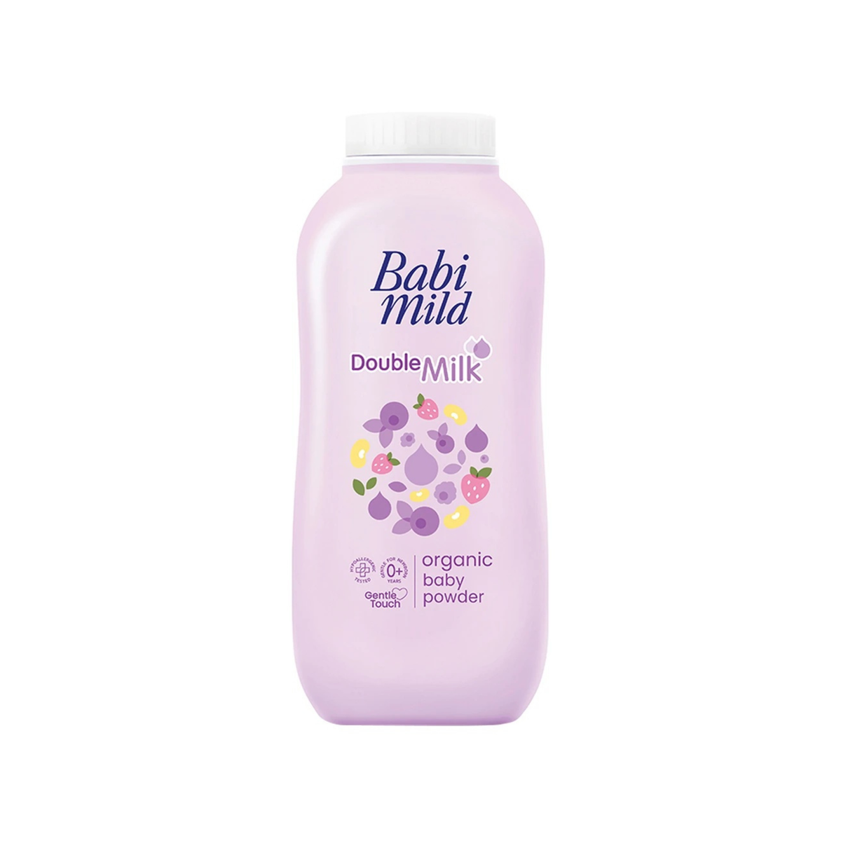 BABI MILD Double Milk Organic Baby Powder 45g เบบี้มายด์ แป้งเด็ก สูตรดับเบิ้ลมิลค์